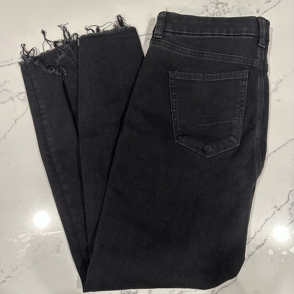 American Eagle Outfitters Black High Rise Jeggings